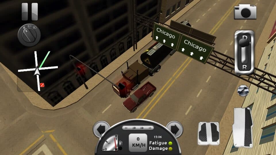Скриншот #1 из игры Truck Simulator 3D