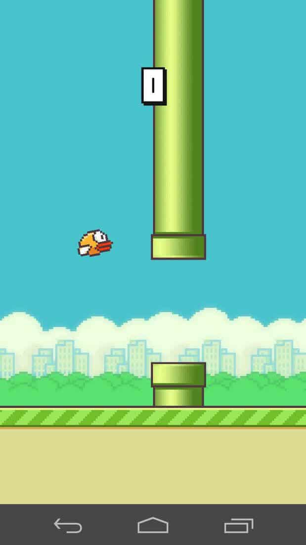 Скриншот #1 из игры Flappy Bird