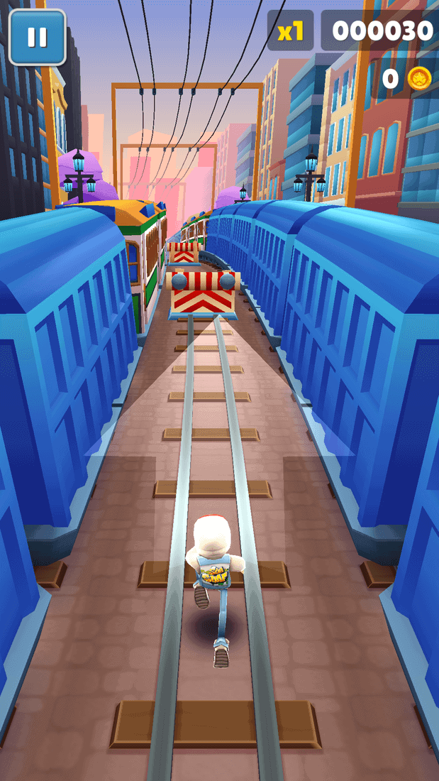 Скриншот #1 из игры Subway Surfers
