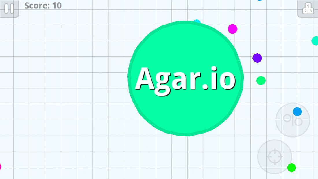 Скриншот #1 из игры Агарио