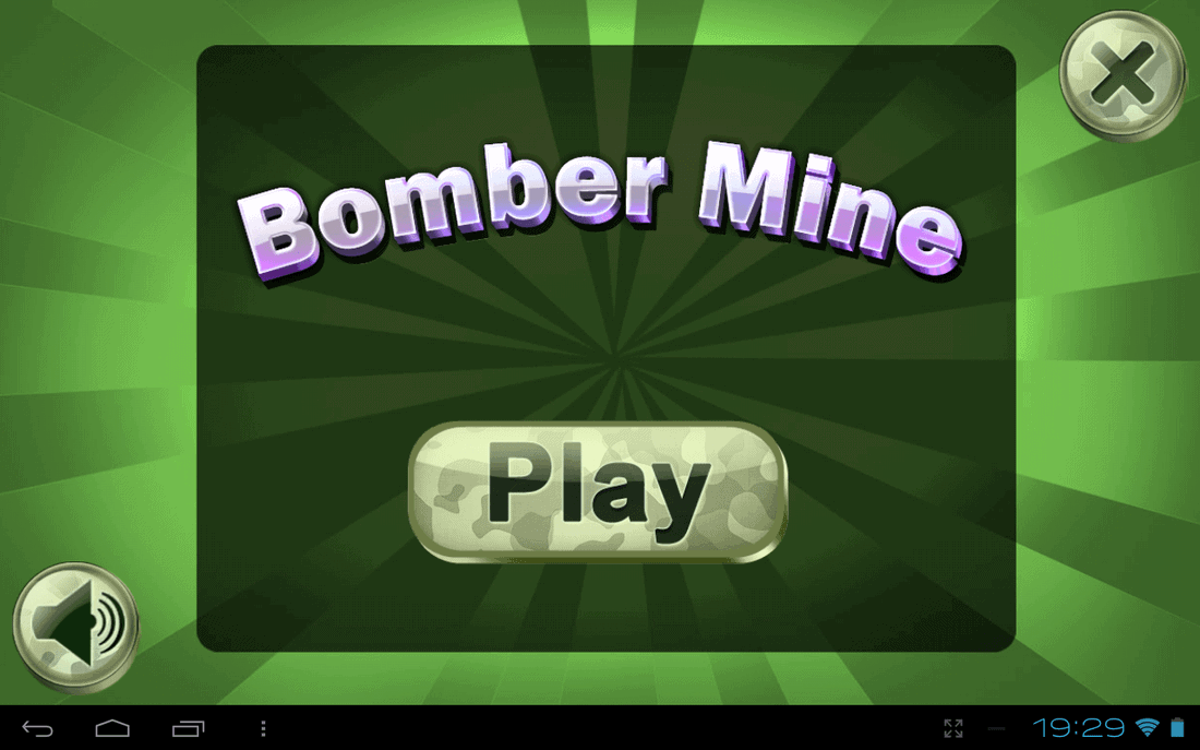 Скриншот #1 из игры Bomber Mine (Бомбер)
