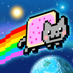 Приложение Nyan Cat: Lost In Space на Андроид