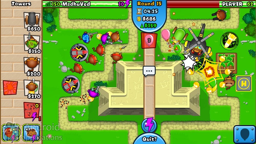 МОД Bloons TD Battles МОД.