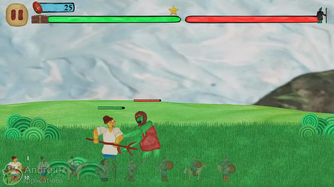 Скриншот #1 из игры Картофельная война