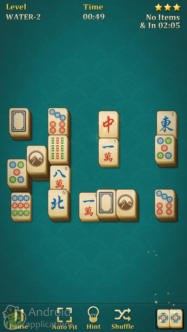 Скриншот #1 из игры Mahjong Solitaire: Classic