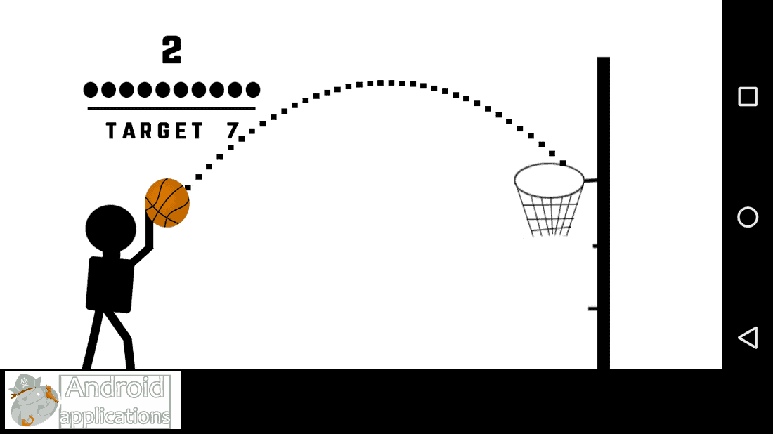Скриншот #1 из игры Basketball Black