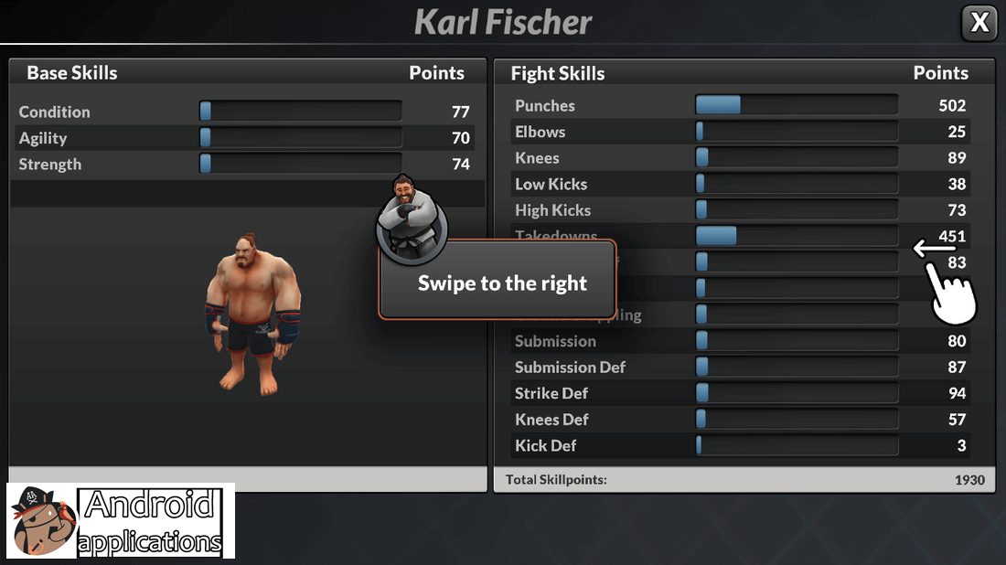 Скриншот #1 из игры MMA Manager