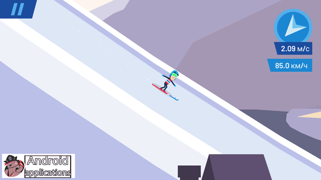 Скриншот #1 из игры Ski Jump Challenge