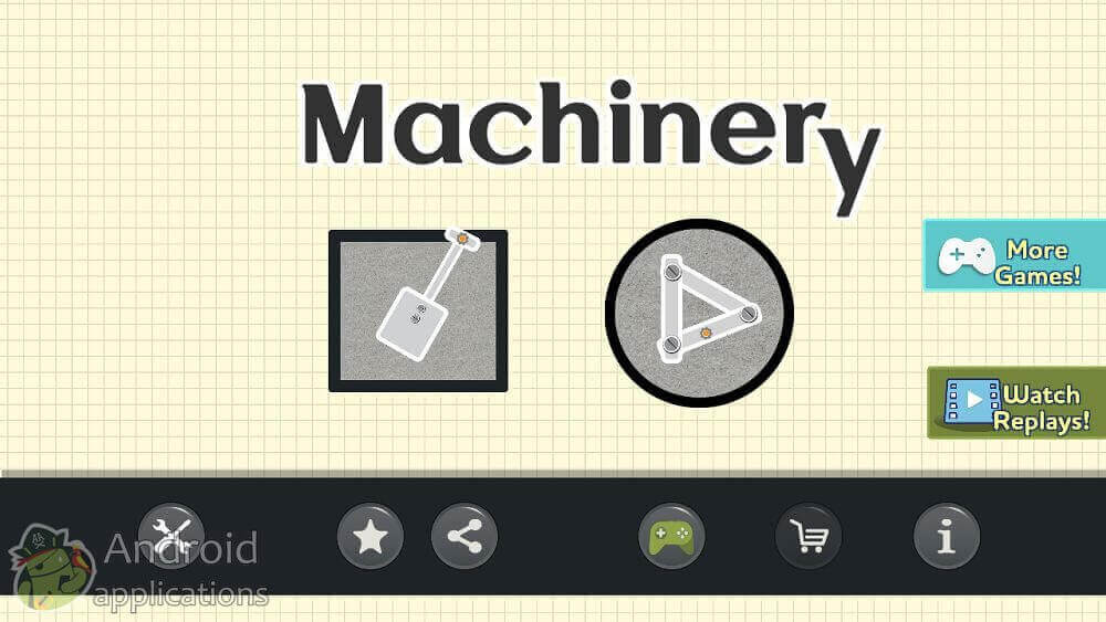 Скриншот #1 из игры Machinery - Physics Puzzle