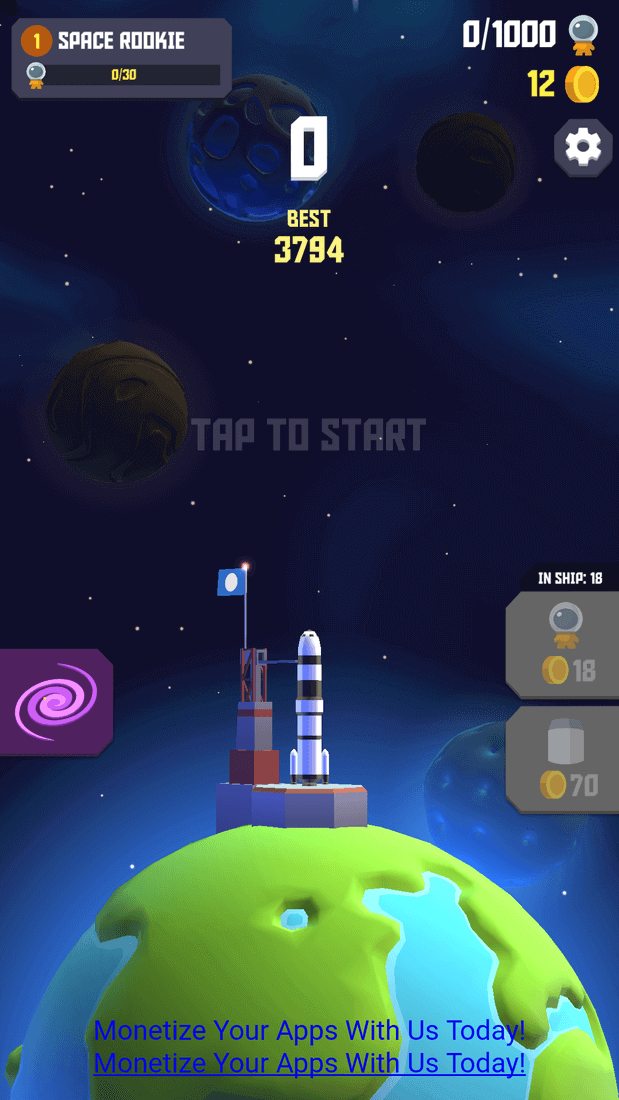Скриншот #1 из игры Space Frontier 2