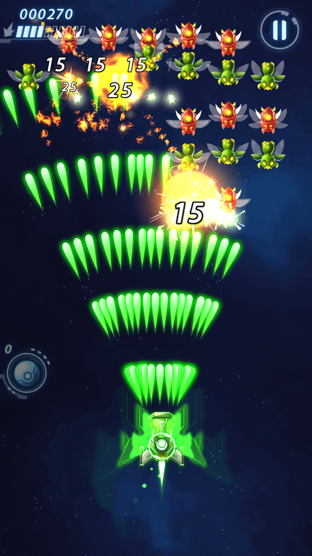 Скриншот #1 из игры Air Strike - Galaxy Shooter