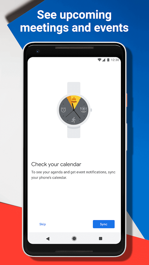 Скриншот #1 из программы Wear OS by Google Smartwatch (was Android Wear)