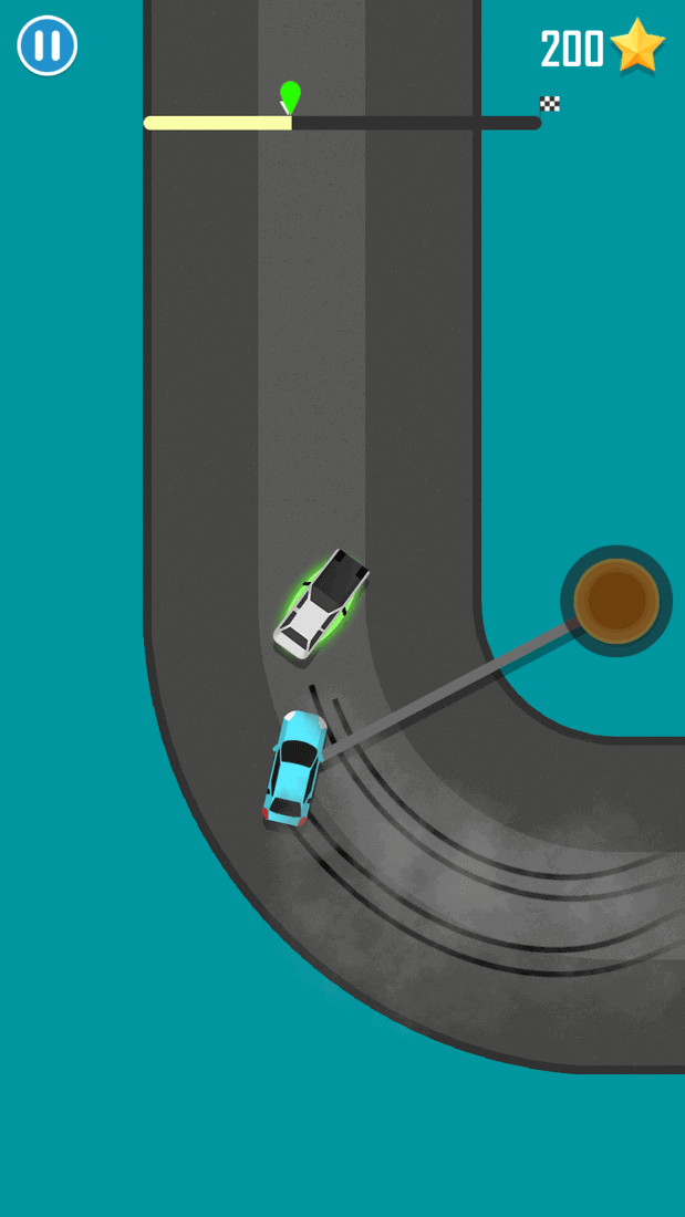 Скриншот #1 из игры Rope Drift Race