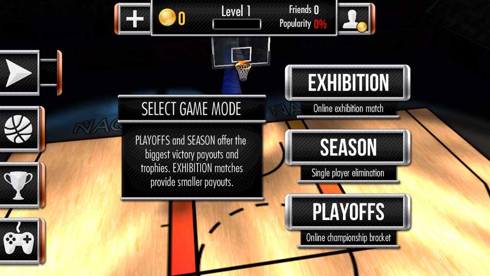 Скриншот #1 из игры Basketball Showdown