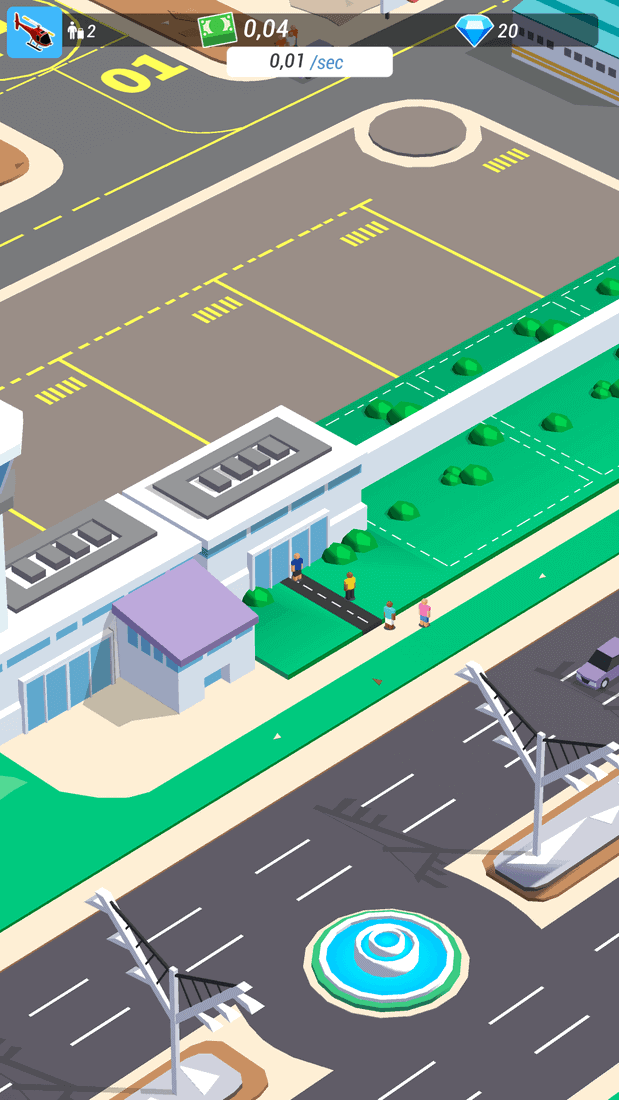 Скриншот #1 из игры Idle Airport Tycoon