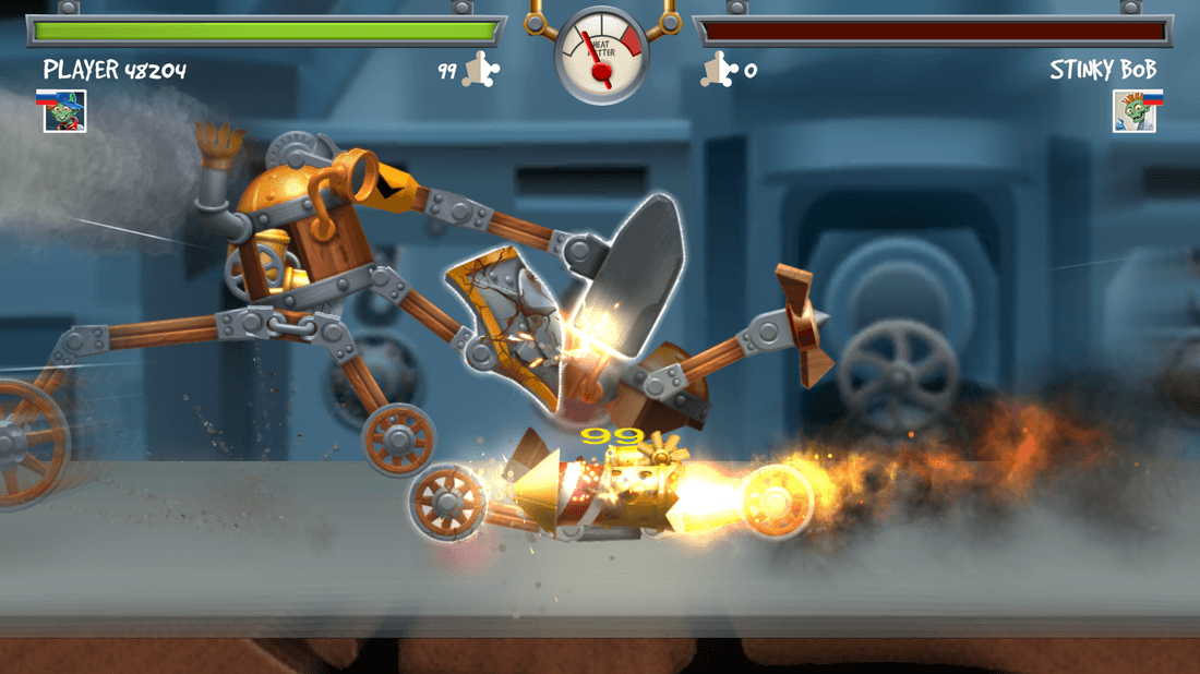 Скриншот #1 из игры Zombie Motors