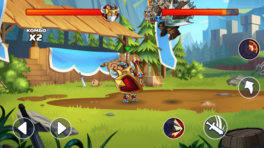 Скриншот #1 из игры Tiny Gladiators 2 - Fighting Tournament