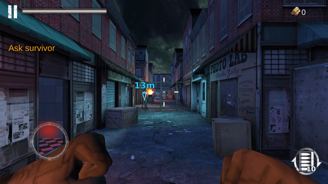 Скриншот #1 из игры Hopeless Raider-Zombie Shooting Games