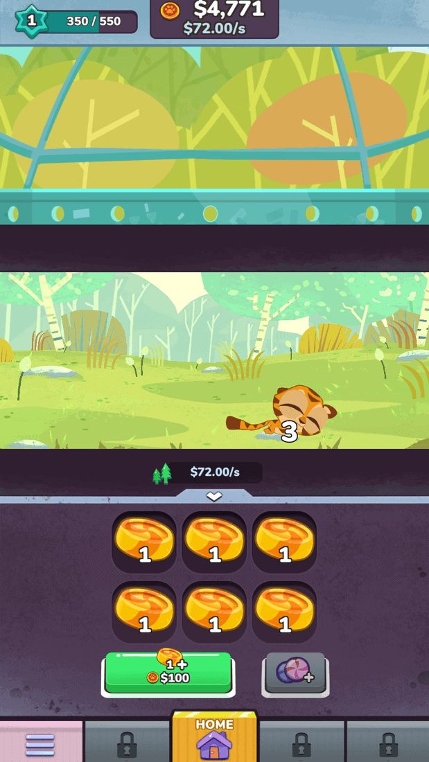 Скриншот #1 из игры Merge Zoo