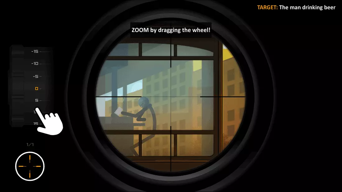 Скриншот #1 из игры Clear Vision 4 - Brutal Sniper Game