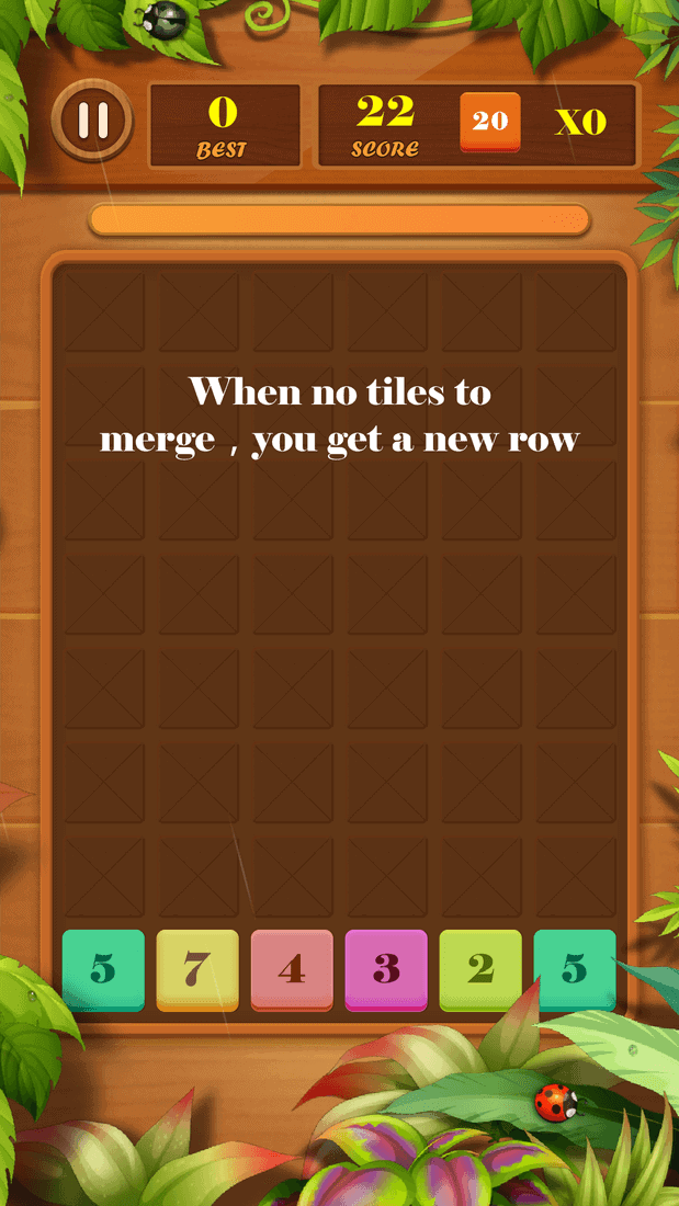 Скриншот #1 из игры Drag n Merge: Block Puzzle