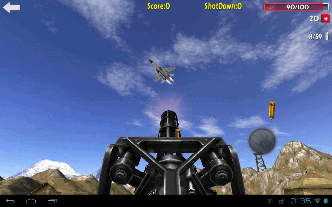 Скриншот #1 из игры Flight & Gun 3D