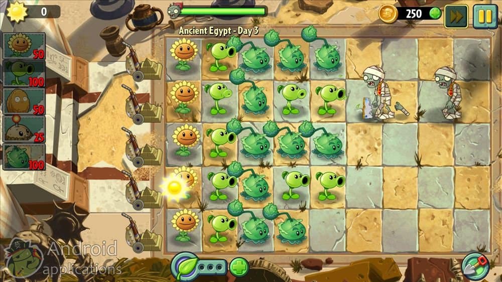Скриншот #1 из игры Plants vs. Zombies 2
