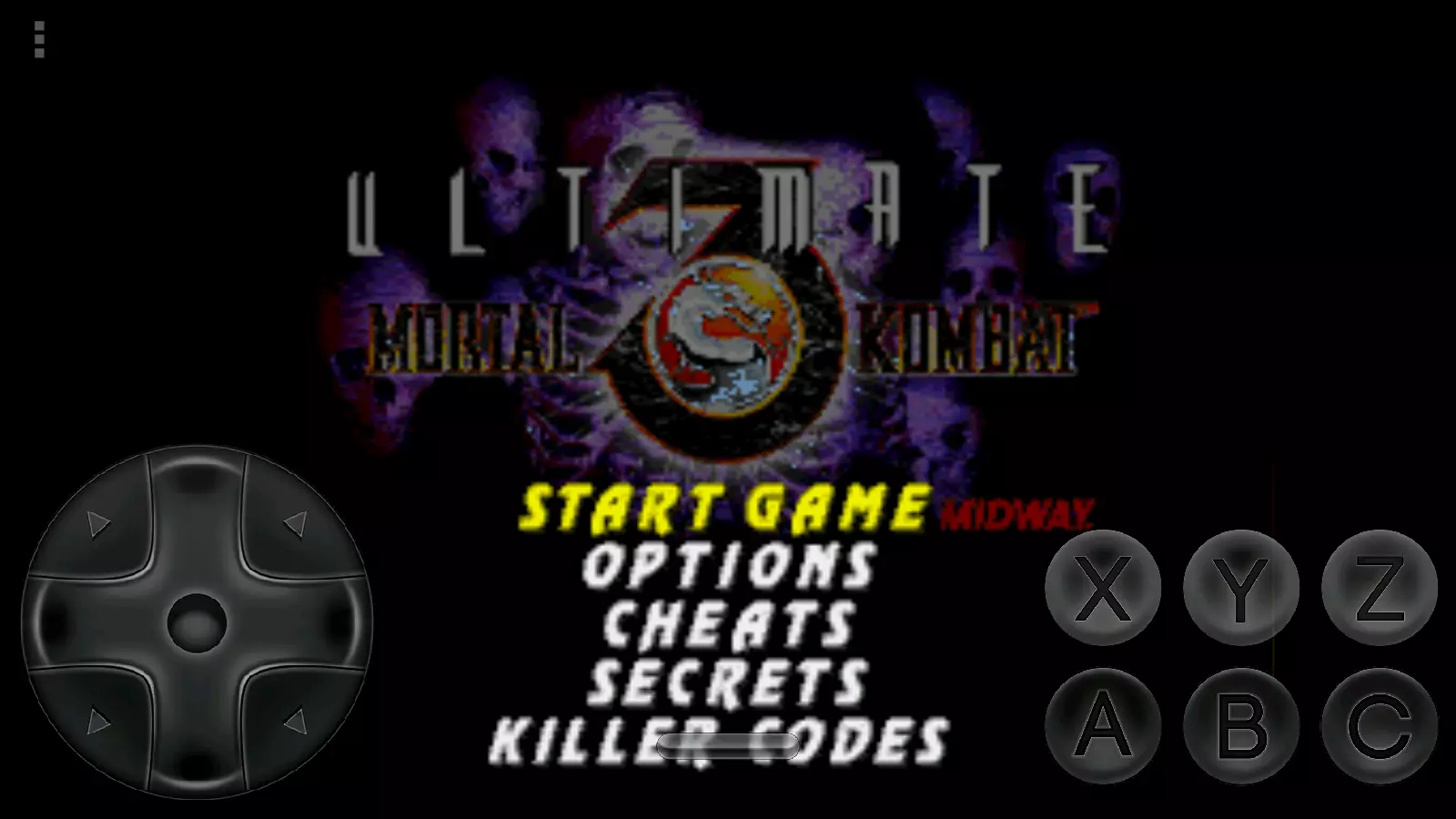 Скриншот #1 из игры Mortal Kombat 3 Ultimate