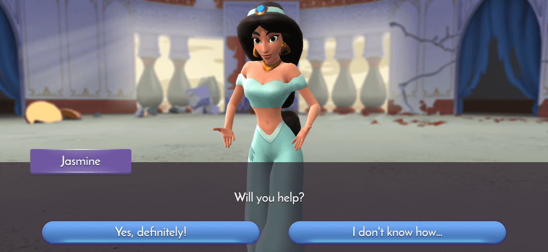 Скриншот #1 из игры Disney Princess Majestic Quest