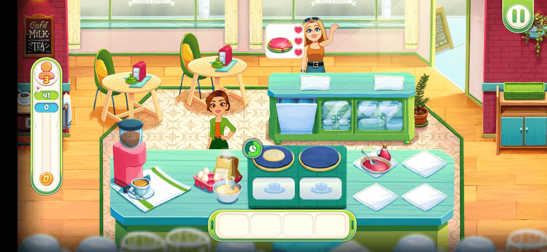 Скриншот #1 из игры Delicious World — Cooking Game