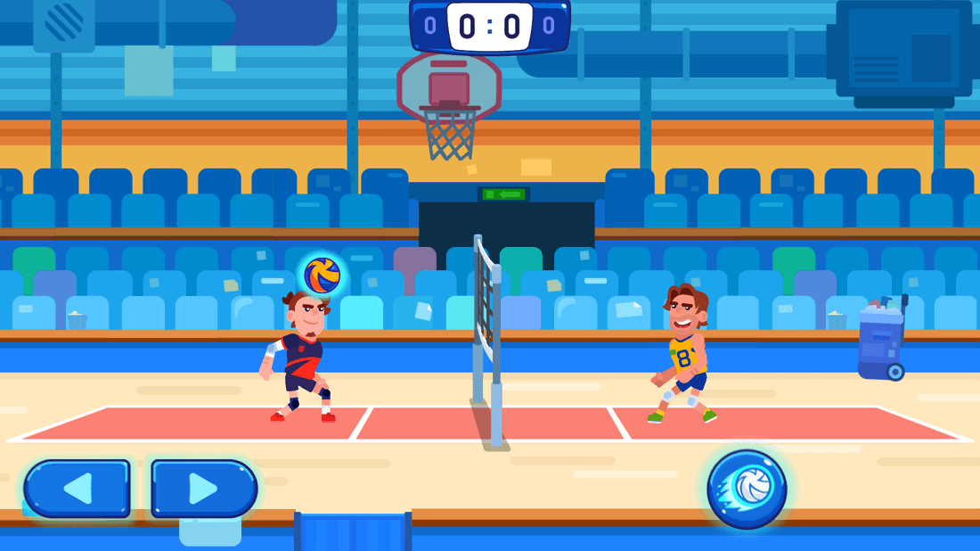 Скриншот #1 из игры Волейбол - Volleyball Challenge