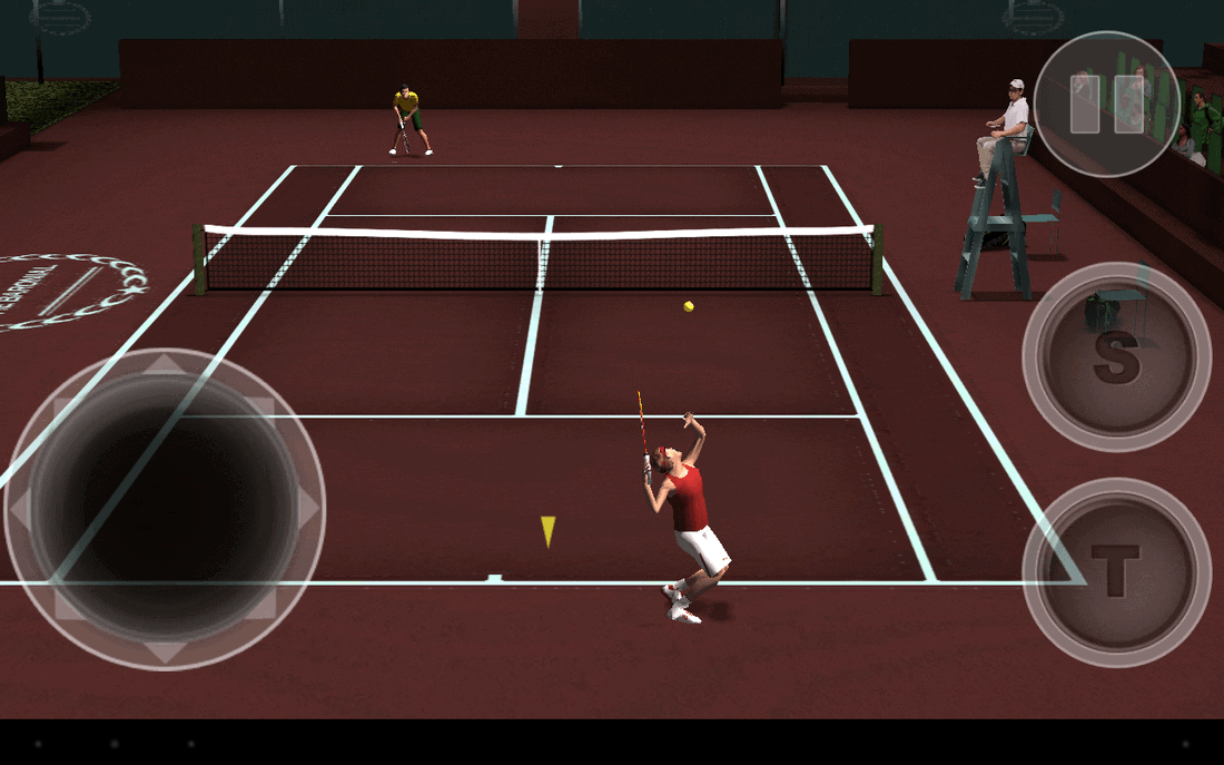 Скриншот #1 из игры Cross Court Tennis 2