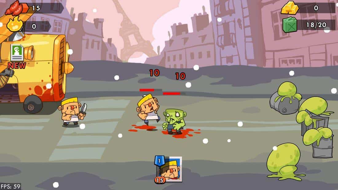 Скриншот #1 из игры Zombie Defense