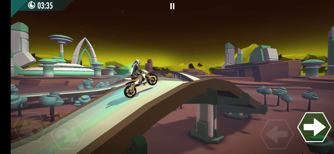 Скриншот #1 из игры Gravity Rider Zero