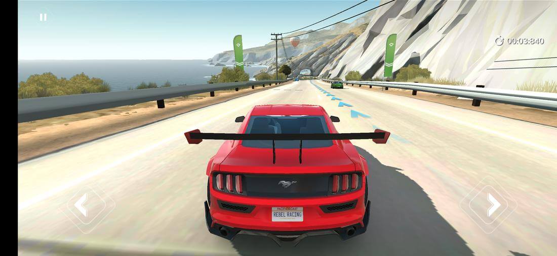 Скриншот #1 из игры Rebel Racing