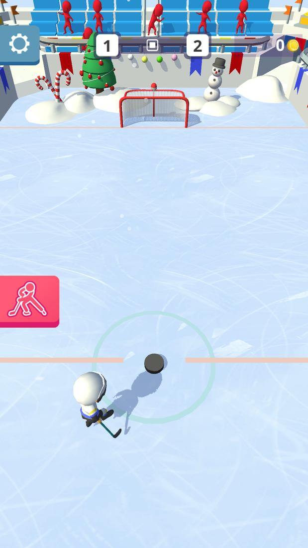 Скриншот #1 из игры Happy Hockey!
