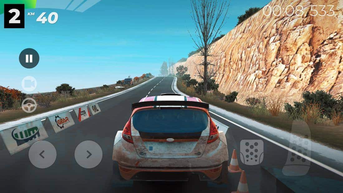Скриншот #1 из игры Real Rally