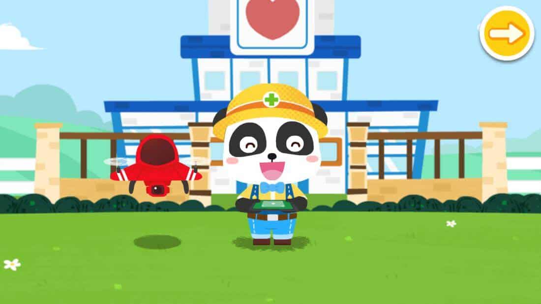 Скриншот #1 из игры Маленькая панда: забота о животных