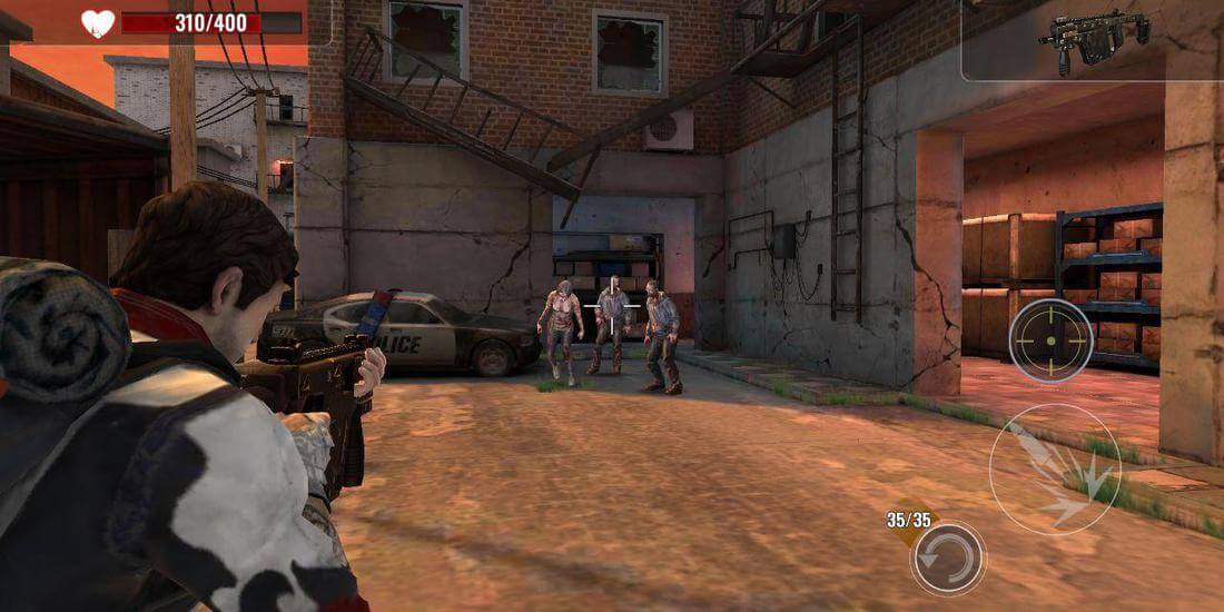 Скриншот #1 из игры ZOMBIE HUNTER: Shooting Games