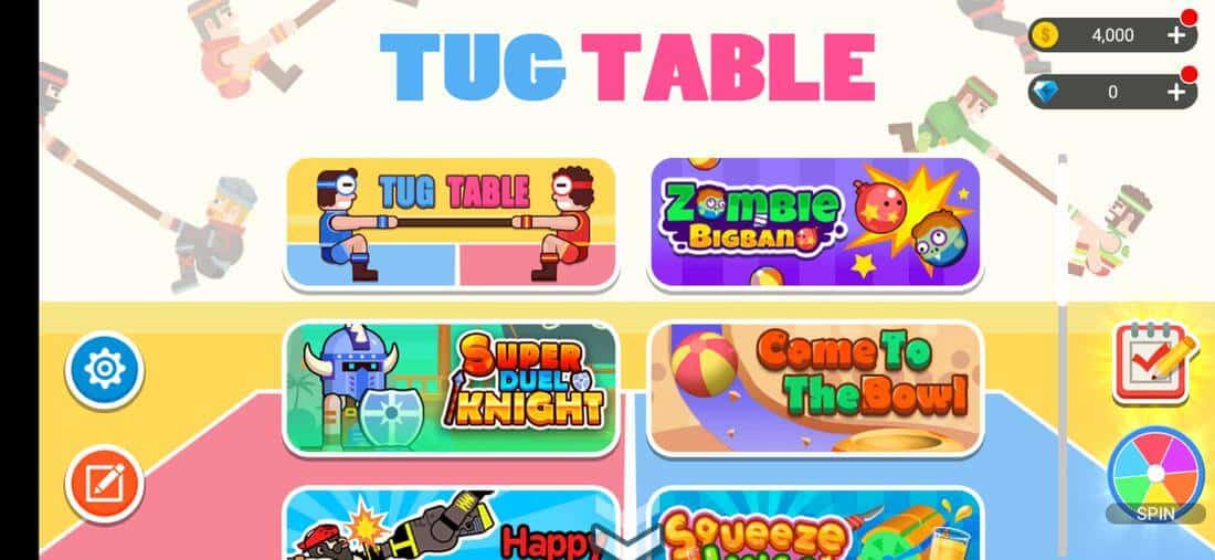 Скриншот #1 из игры Tug Table
