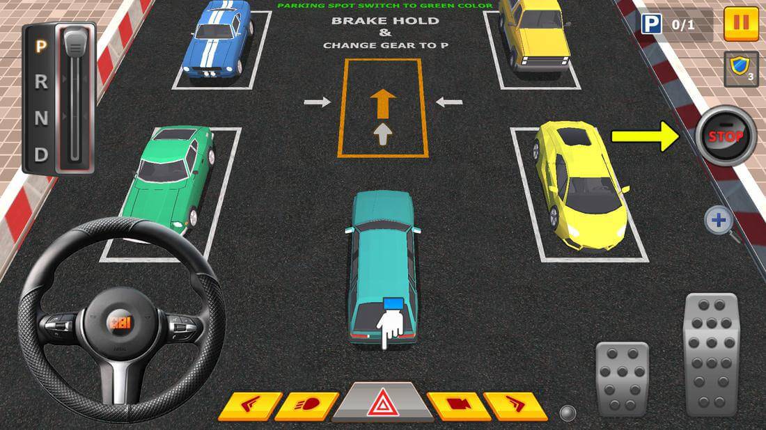 Скриншот #1 из игры Car Parking 3D Pro: City car driving