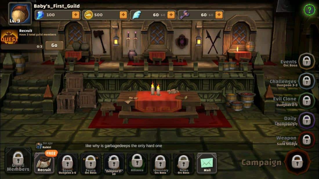 Скриншот #1 из игры Raid Boss