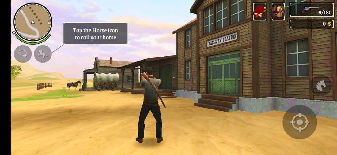 Скриншот #1 из игры Guns and Spurs 2
