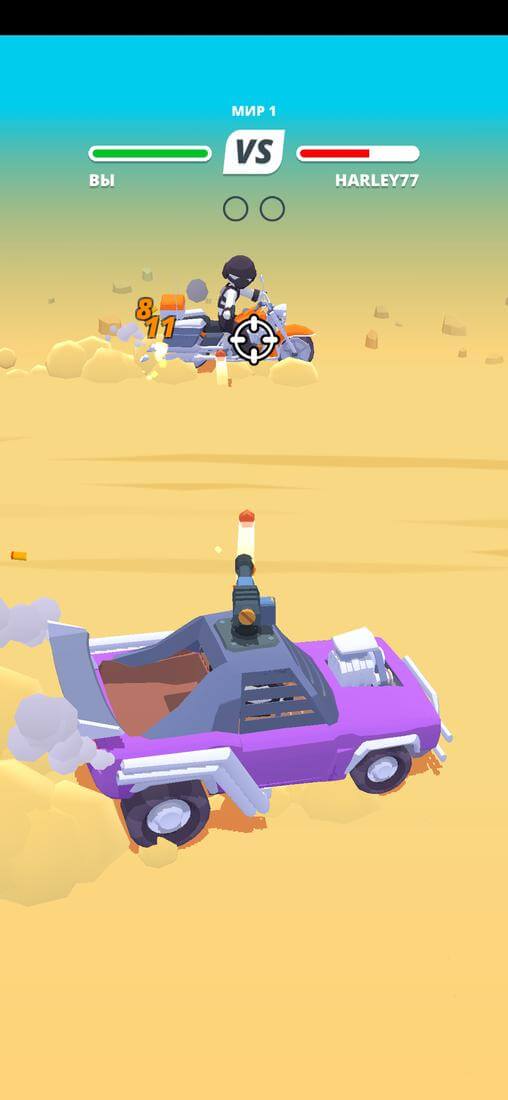 Скриншот #1 из игры Desert Riders