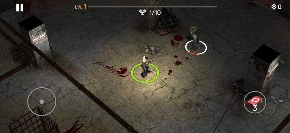 Скриншот #1 из игры Zombie Arena