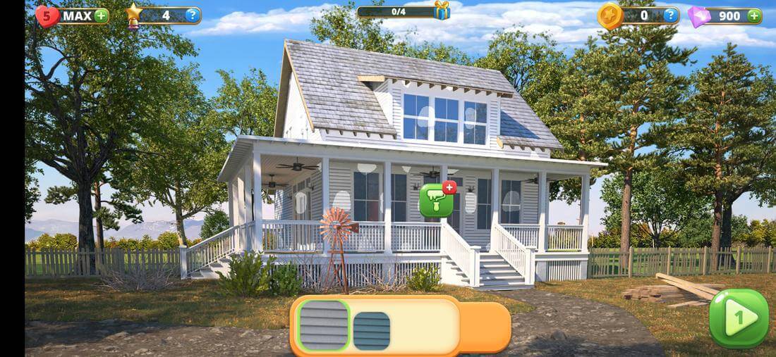 Скриншот #1 из игры Flip This House: Игра в дизайн дома 3D