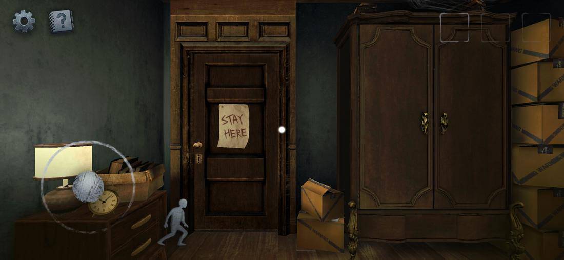 Скриншот #1 из игры Scary Mansion：Страшная игра 3D