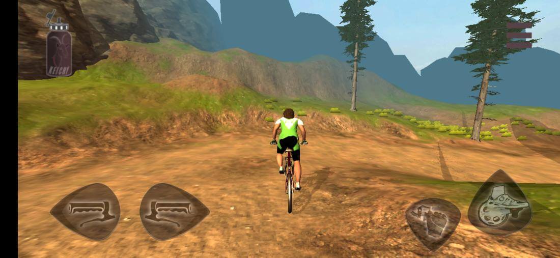 Скриншот #1 из игры Mountain Bike Freeride