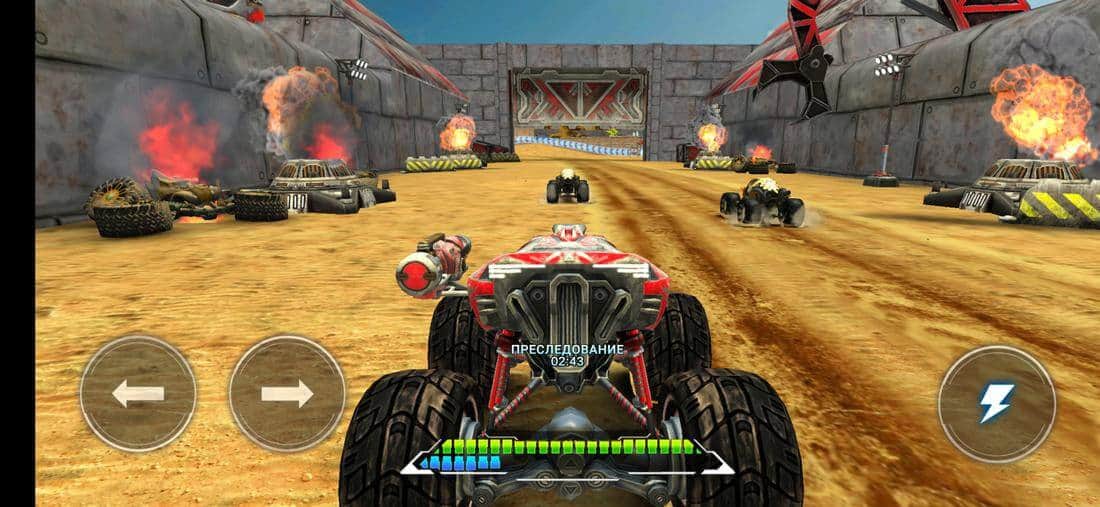 Скриншот #1 из игры RACE - Rocket Arena Car Extreme
