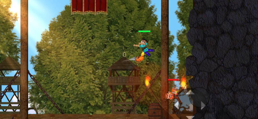Скриншот #1 из игры Ragdoll Fighter - бои марионеток